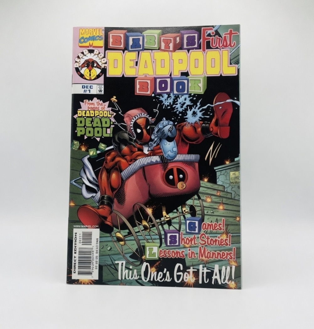 Marvel Comics Baby's First Deadpool Book #1 Dec 1998 Direct Edition NM